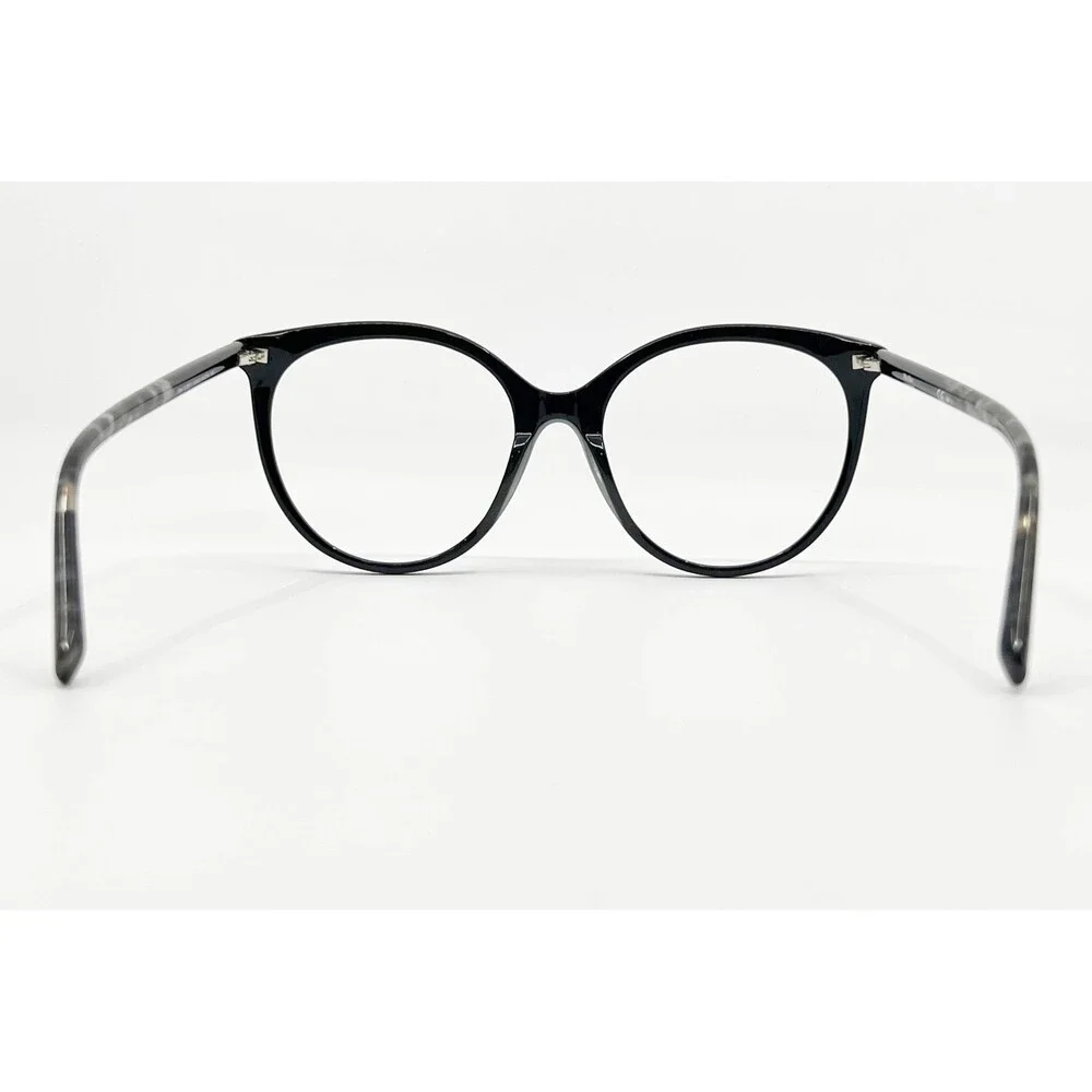 Max Mara Eyeglasses Womens Black Cat Eye Full Rim MM 1383 52-19-140